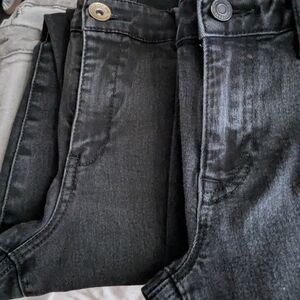 Nine West Women's Skinny Jeans - Black and Gray